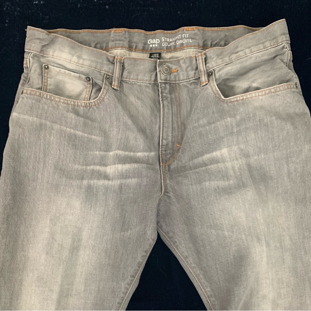 GAP Straight Fit Grey Jeans